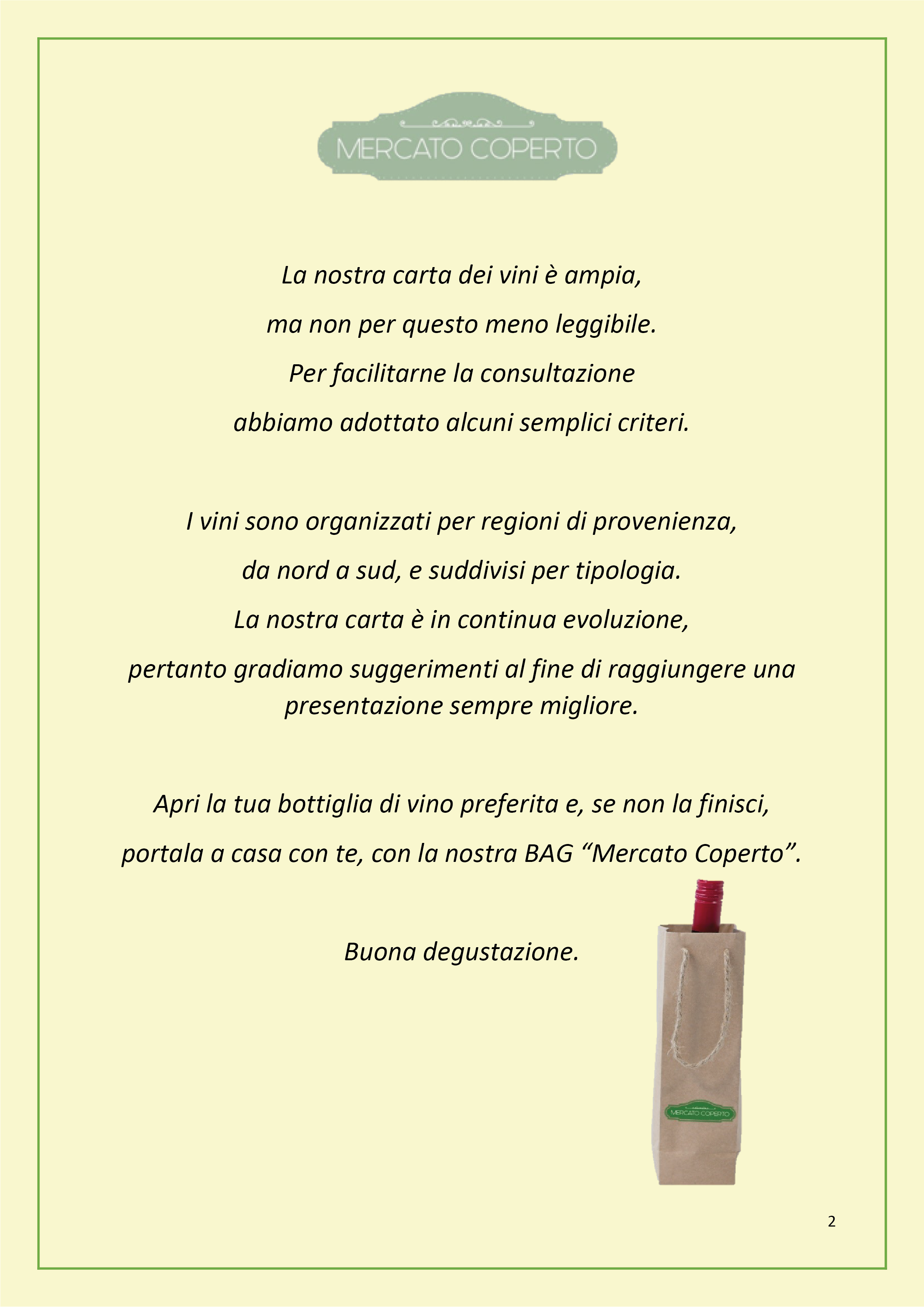 Carta dei Vini