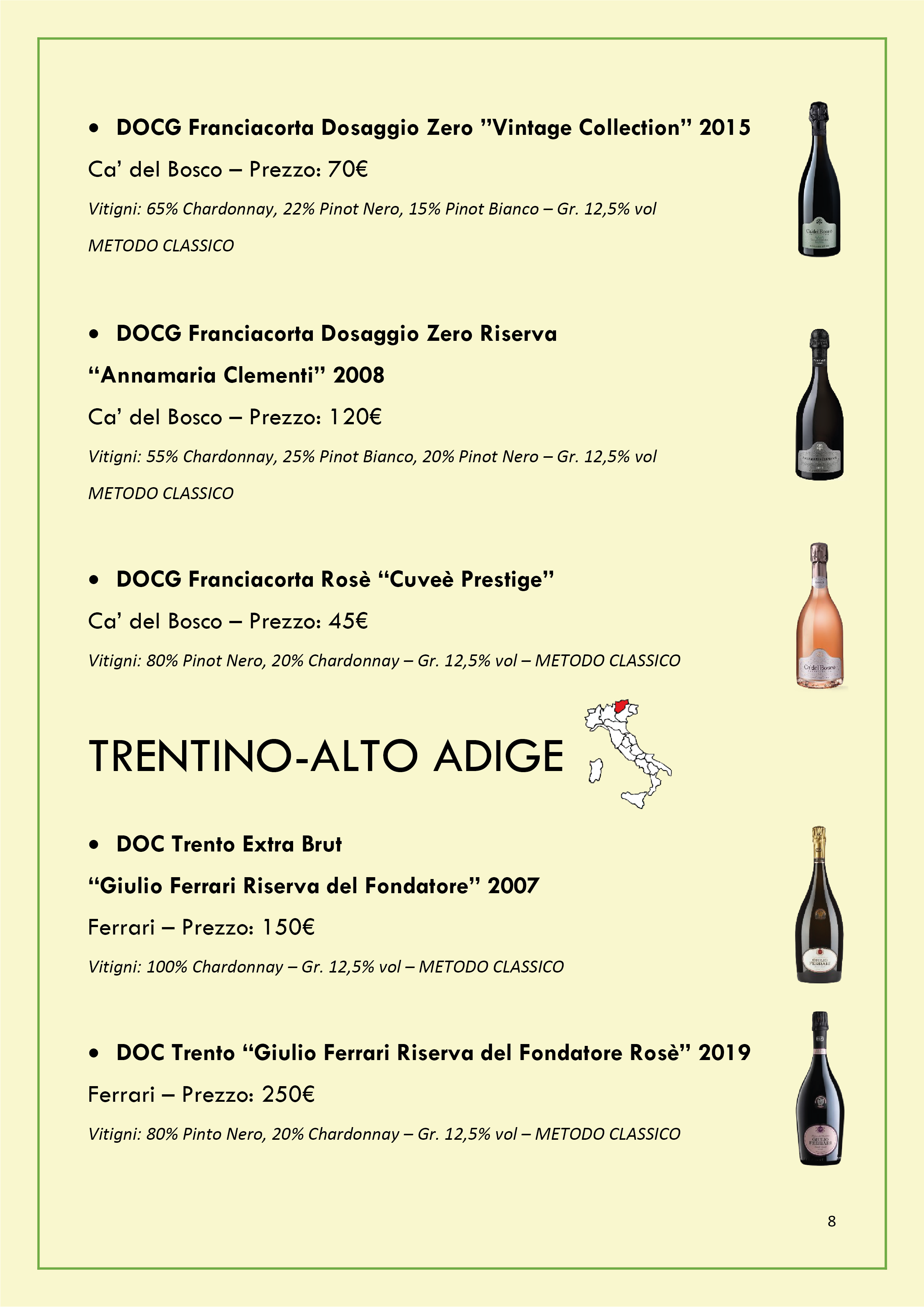 Carta dei Vini
