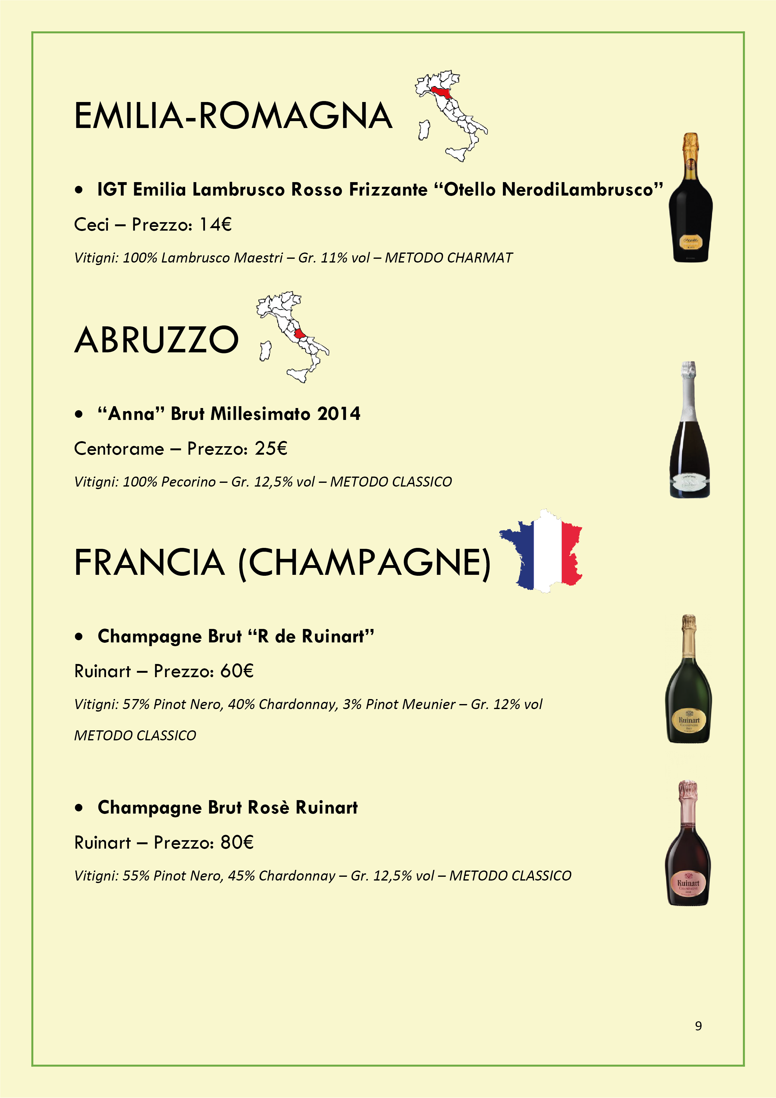 Carta dei Vini