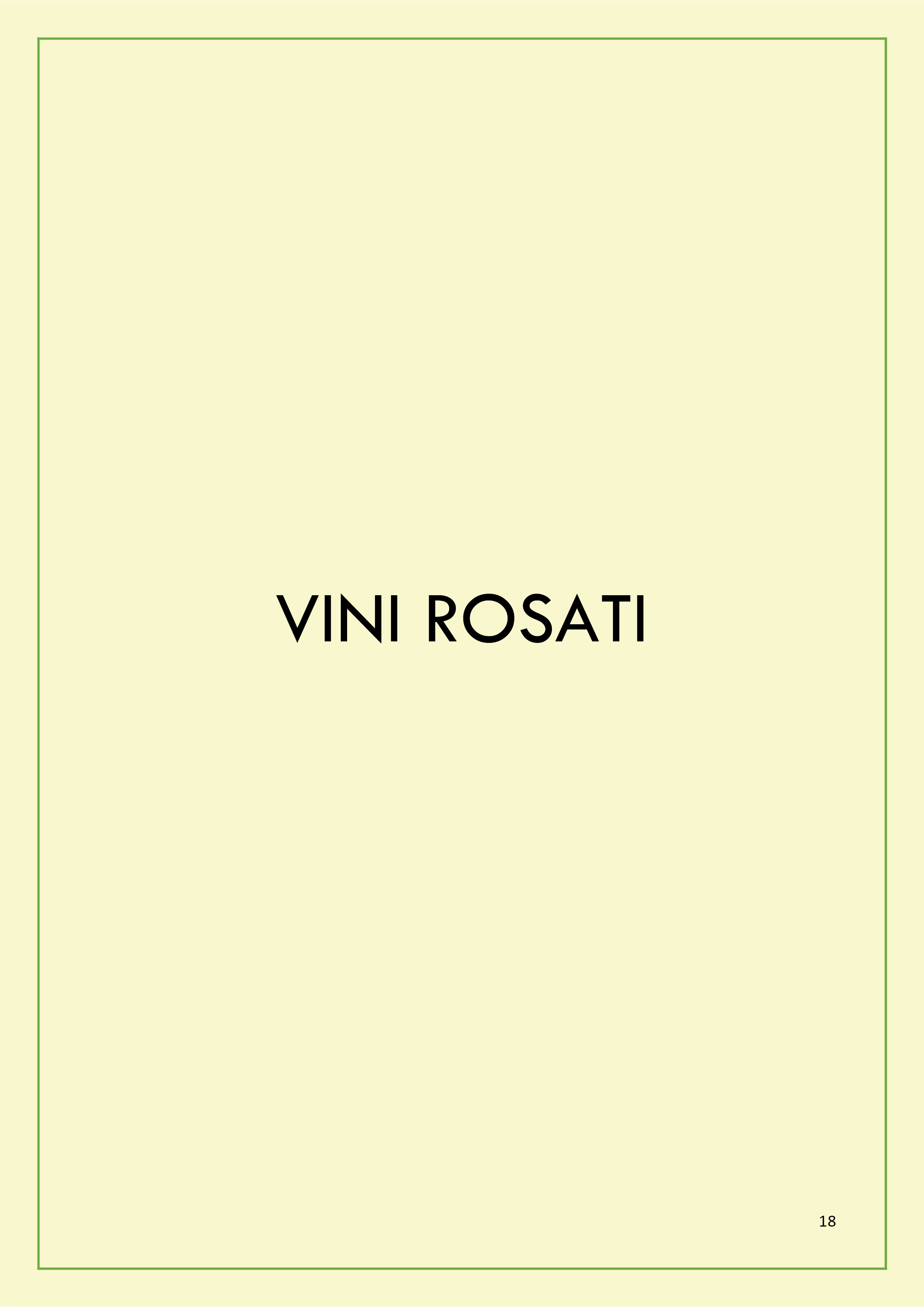 Carta dei Vini