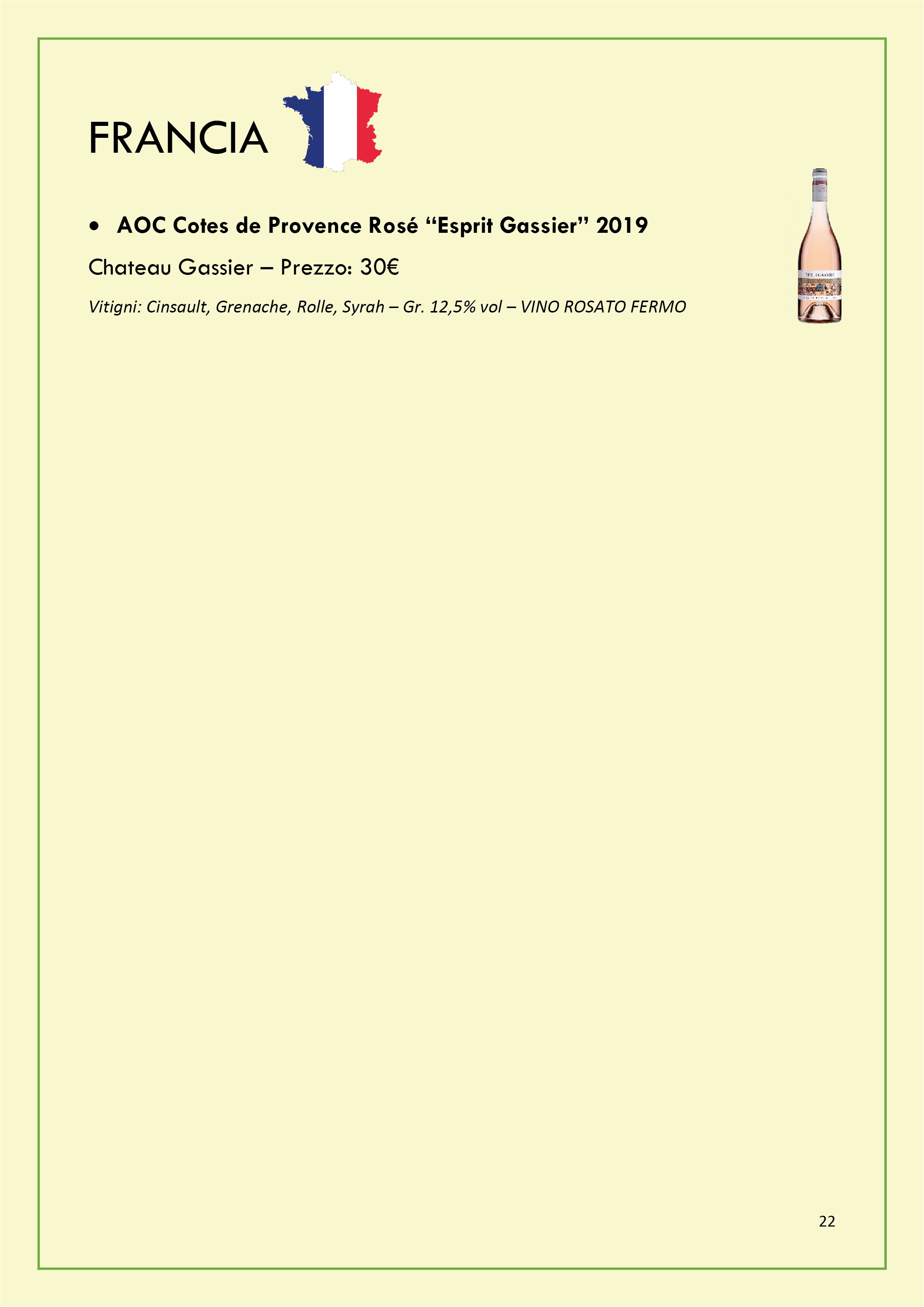 Carta dei Vini