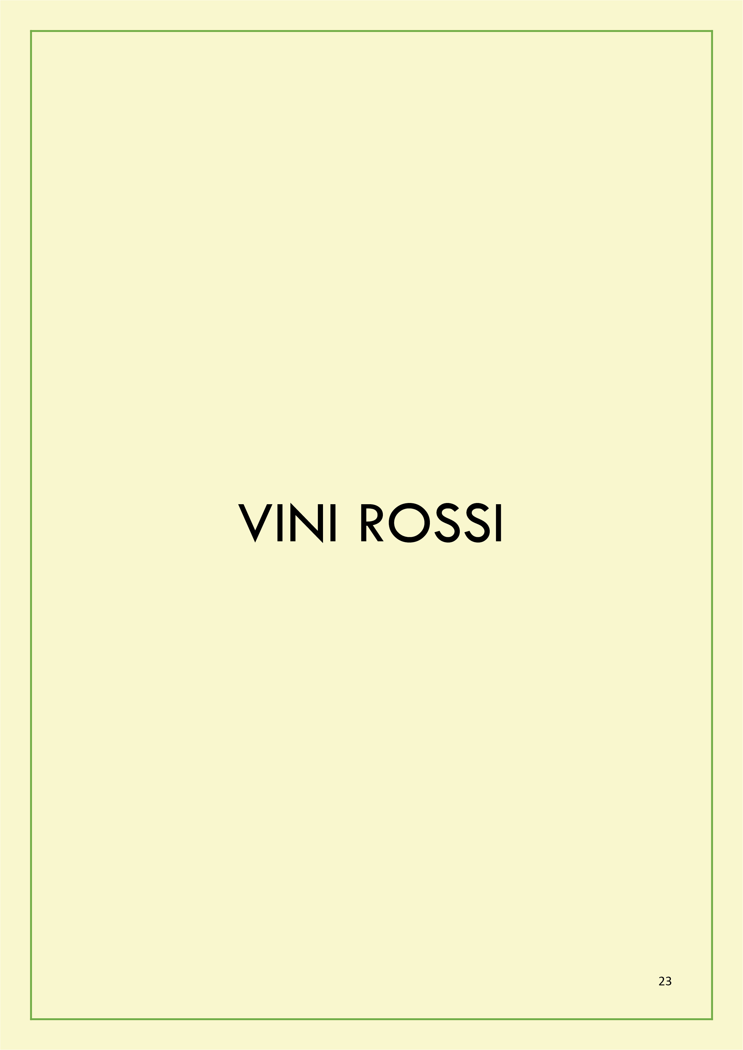 Carta dei Vini